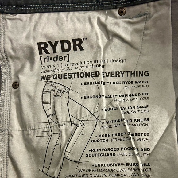 Mens Kuhl Ryder Pants - Picture 4 of 10